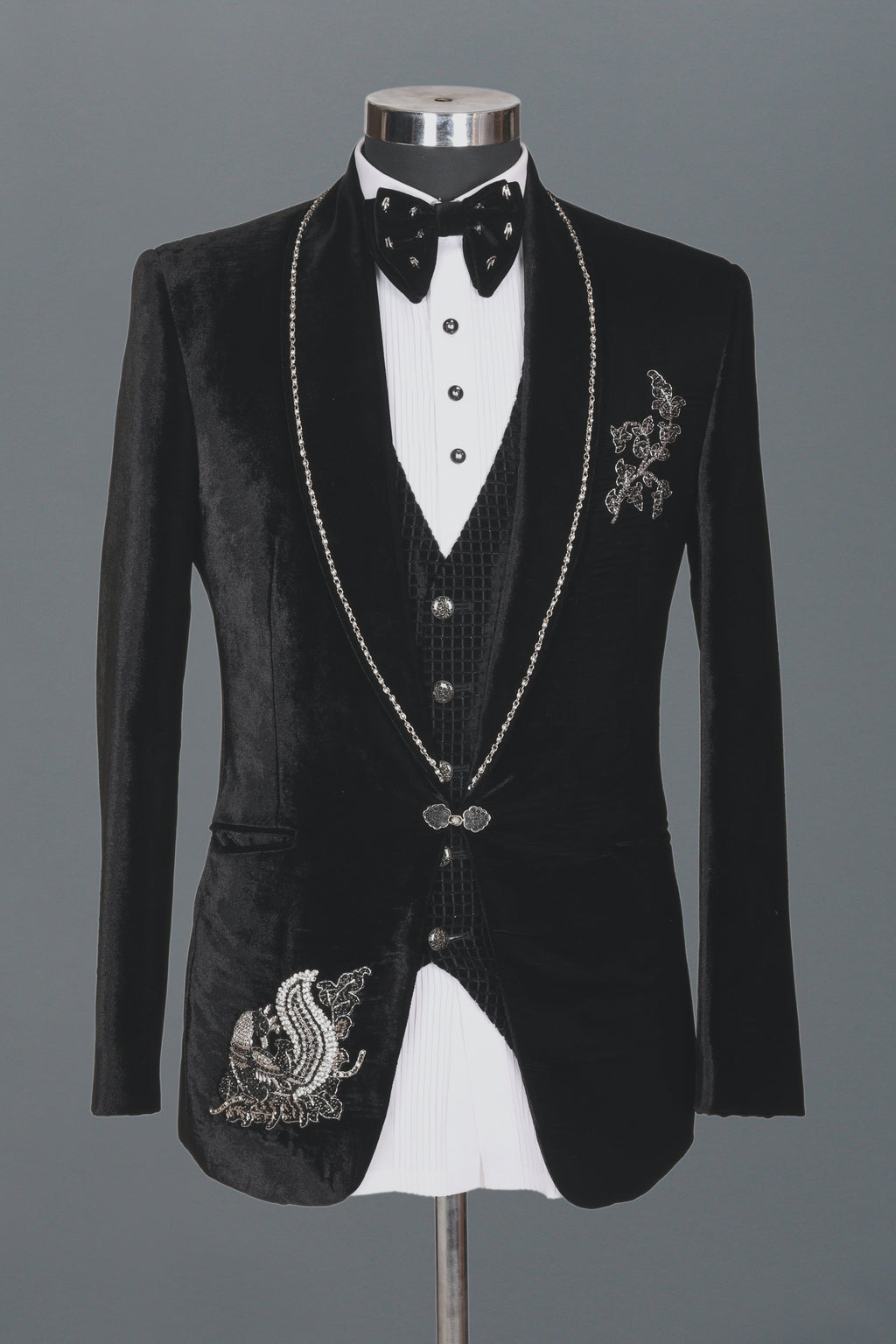 ARTISAN EDGE BLACK VELVET TUXEDO