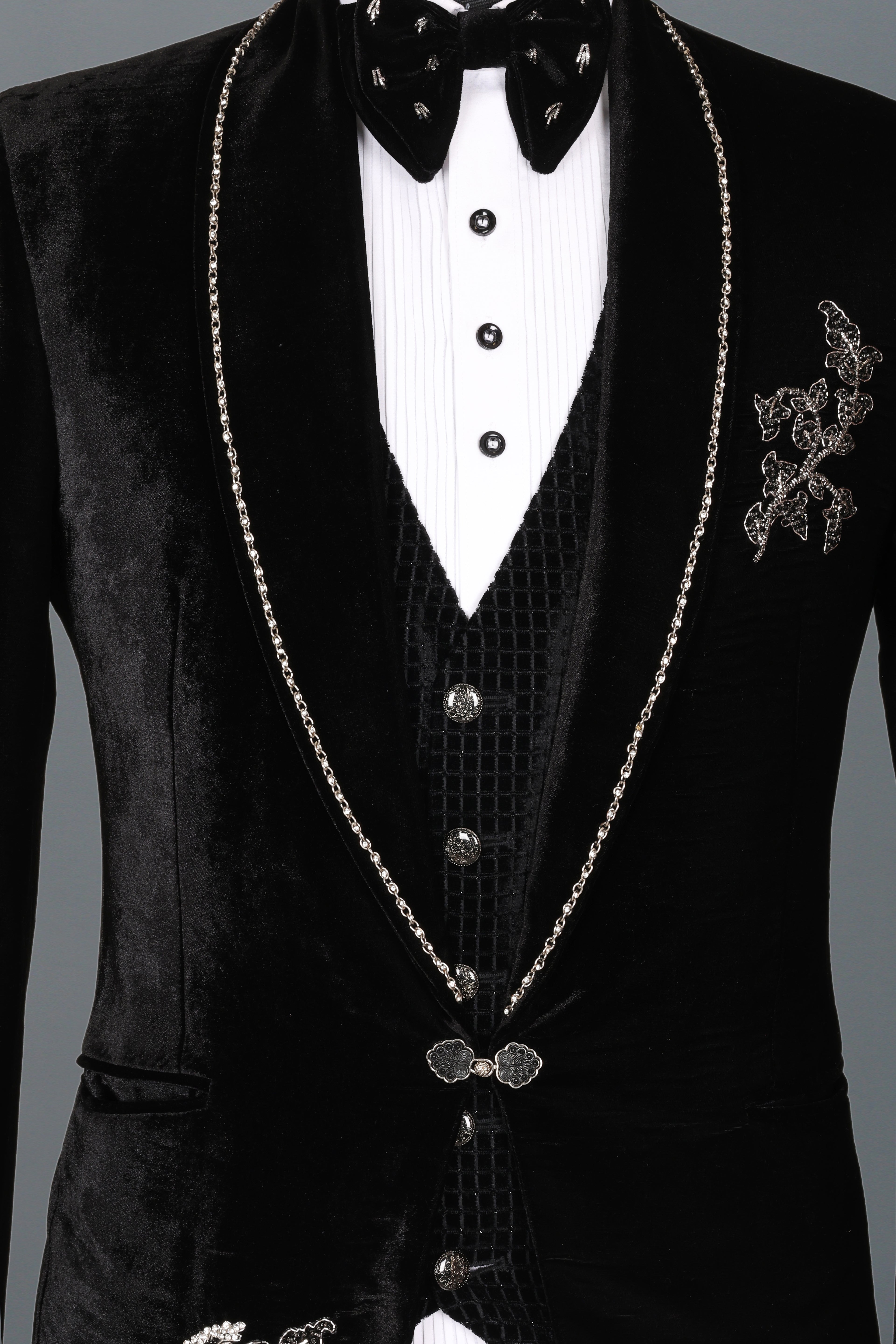 ARTISAN EDGE BLACK VELVET TUXEDO