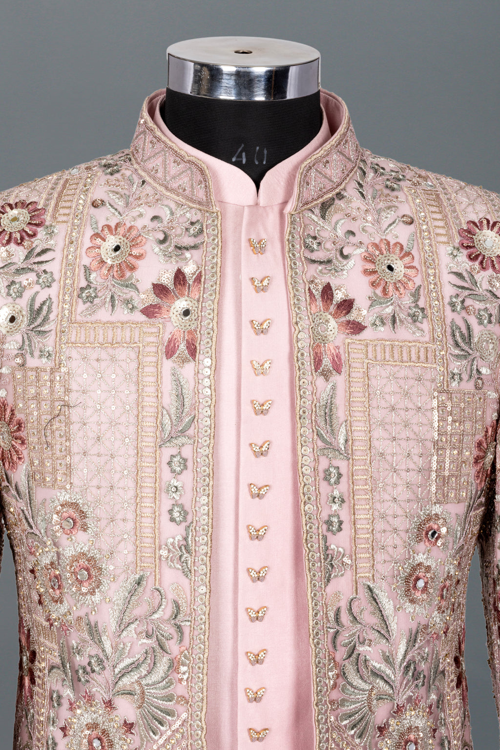 PINK MAJESTY TRADITIONAL INDO-WESTERN