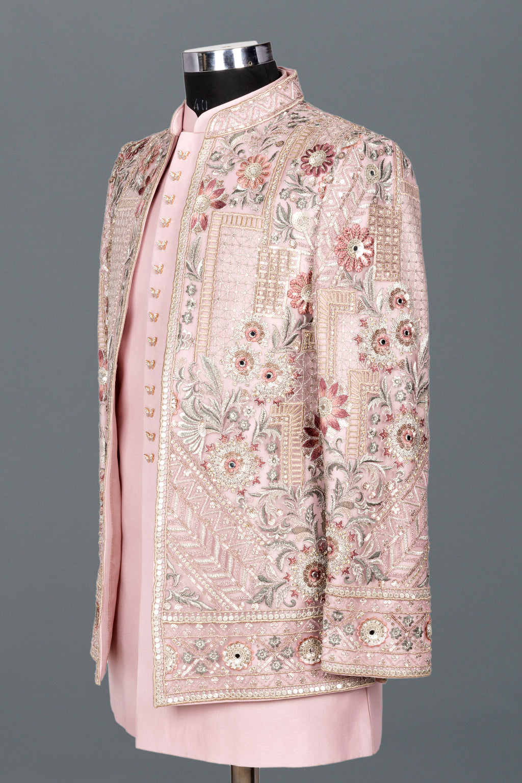 PINK MAJESTY TRADITIONAL INDO-WESTERN
