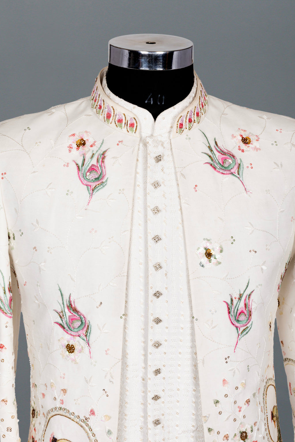 ROYAL PEACOCK EMBROIDERED