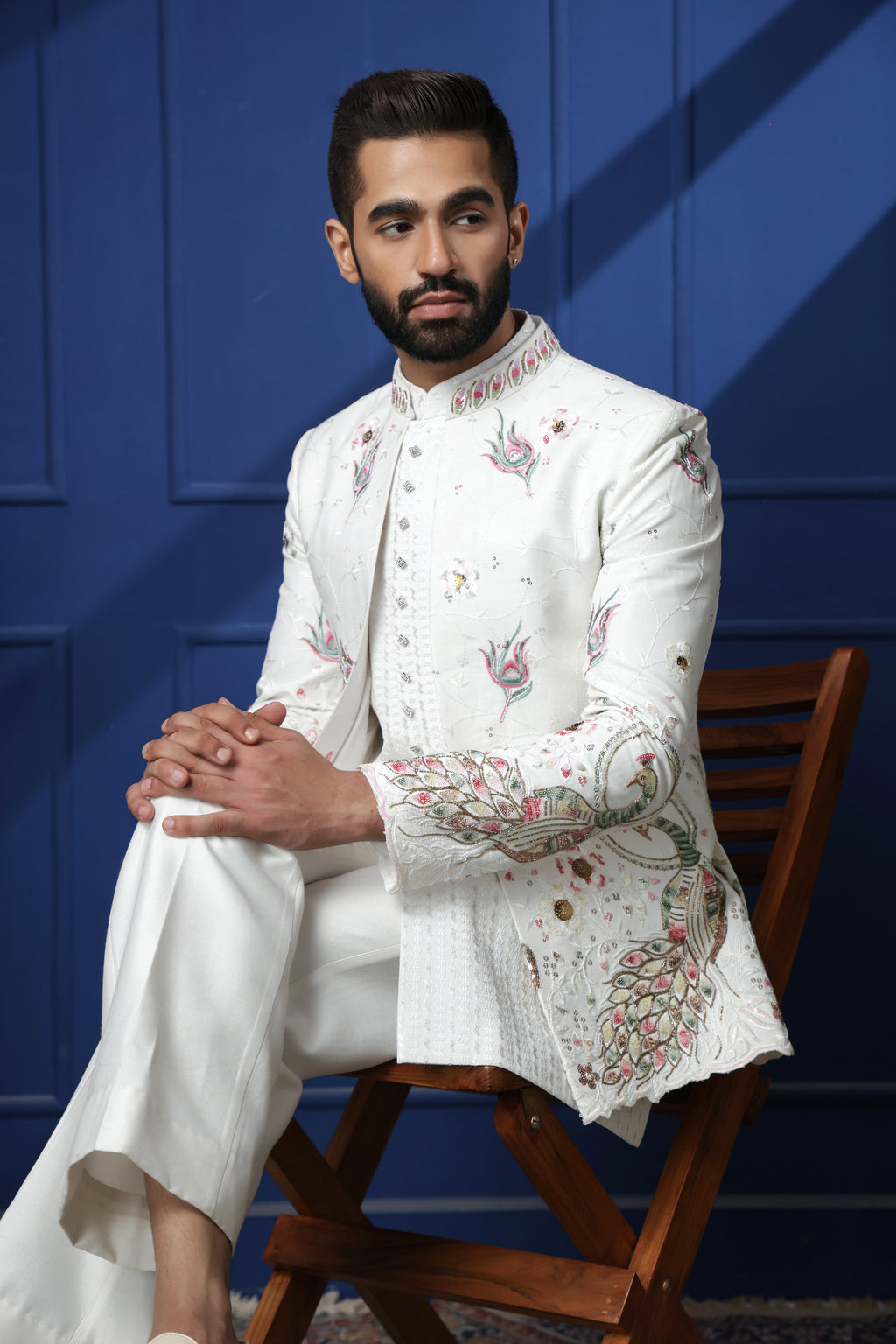 SHORT INDOWESTERN - FLORAL PRINT