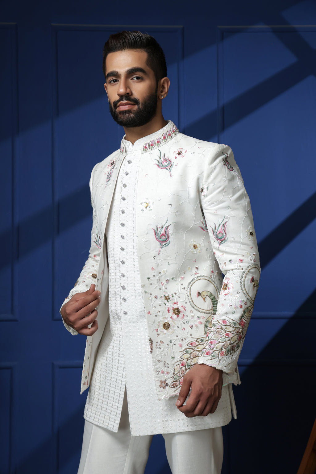 SHORT INDOWESTERN - FLORAL PRINT