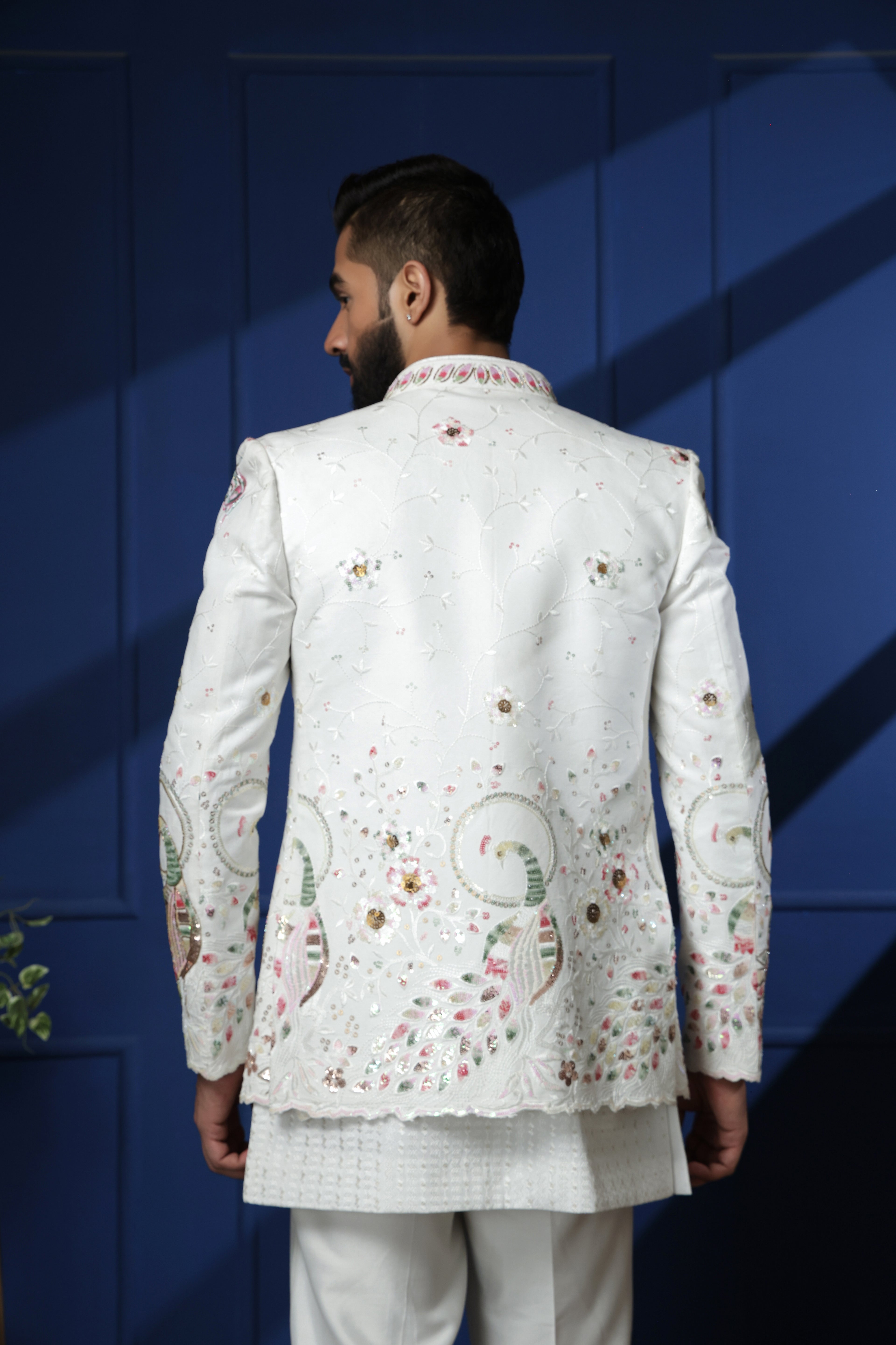 SHORT INDOWESTERN - FLORAL PRINT