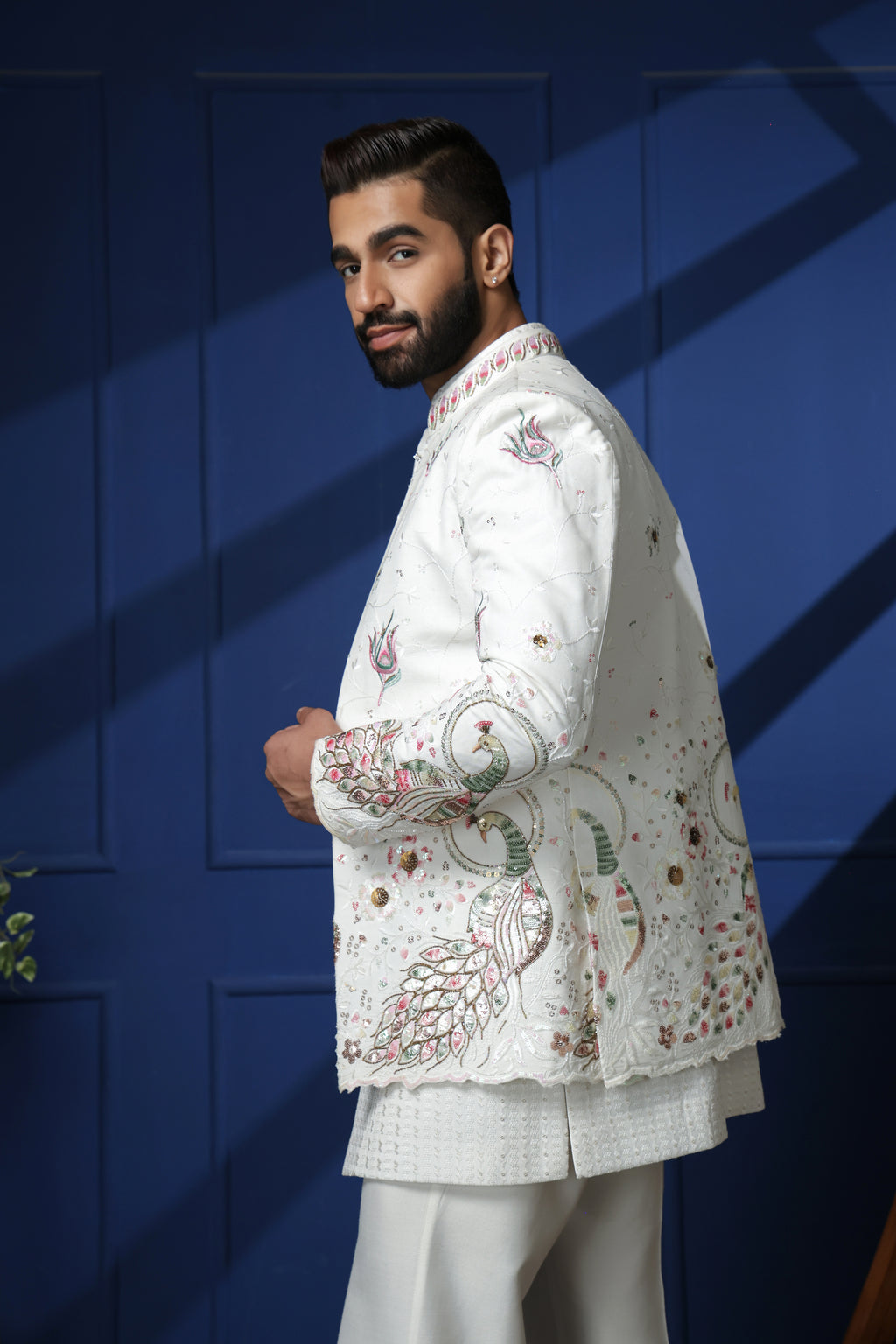SHORT INDOWESTERN - FLORAL PRINT