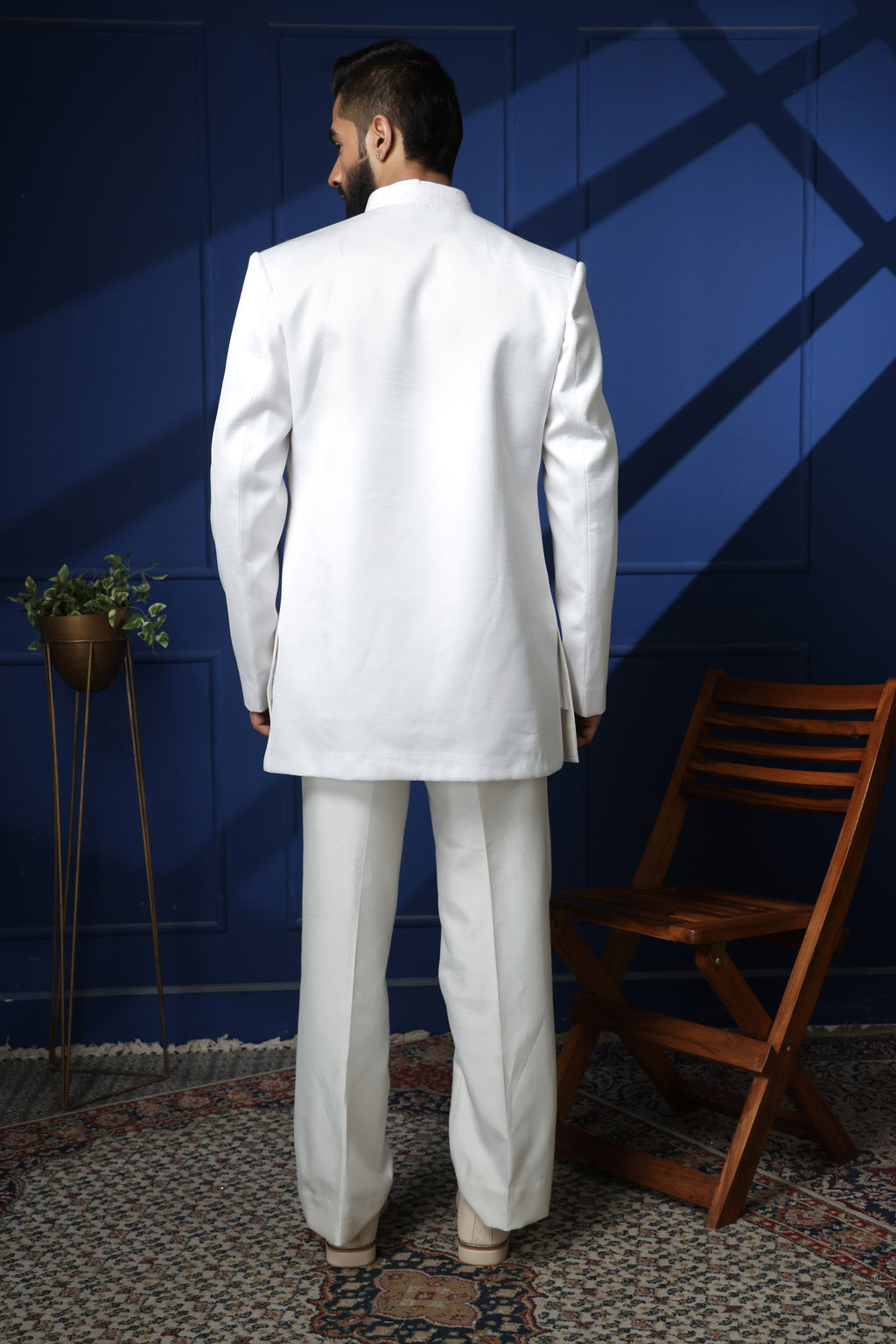 SHORT INDOWESTERN FLORAL