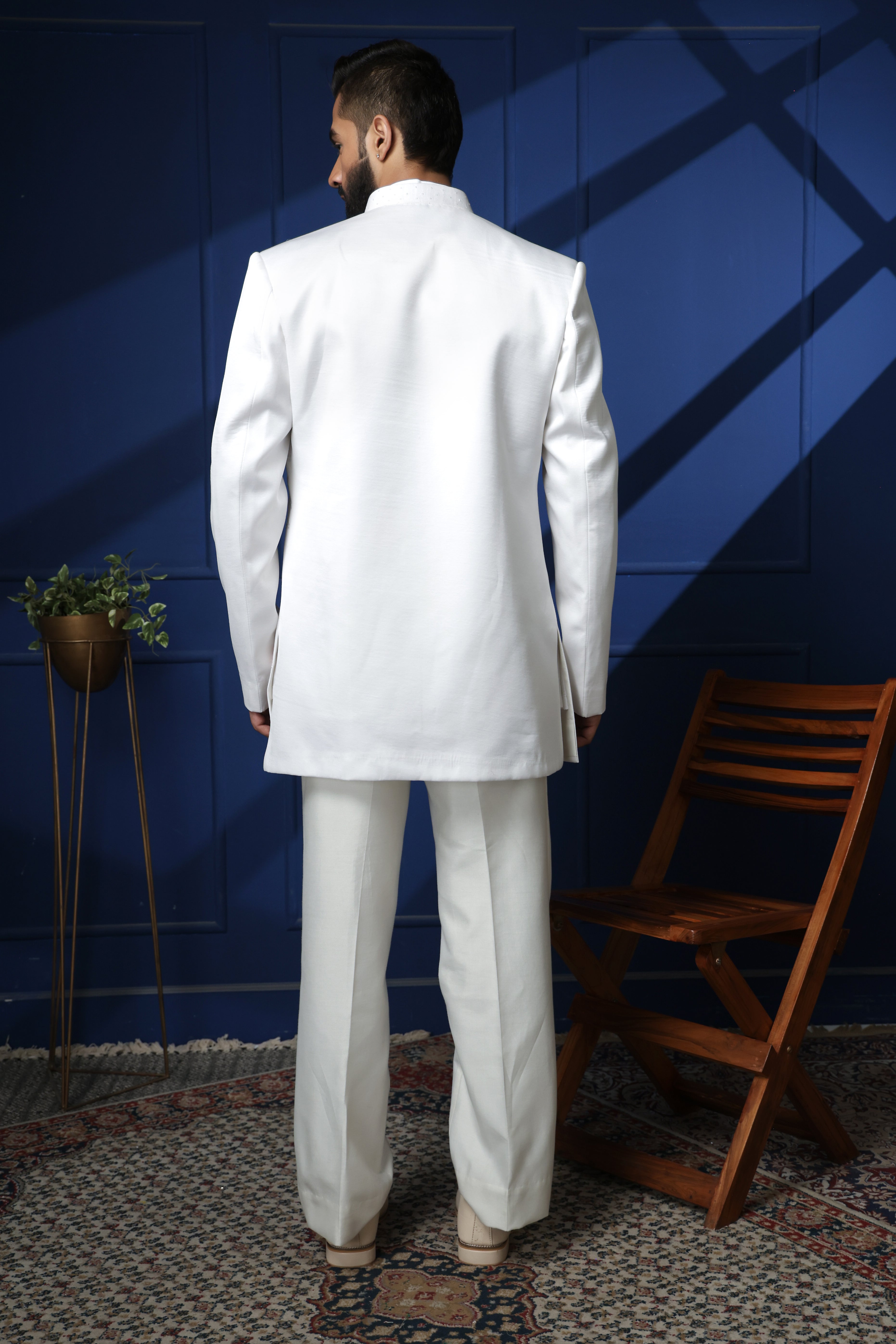 SHORT INDOWESTERN FLORAL