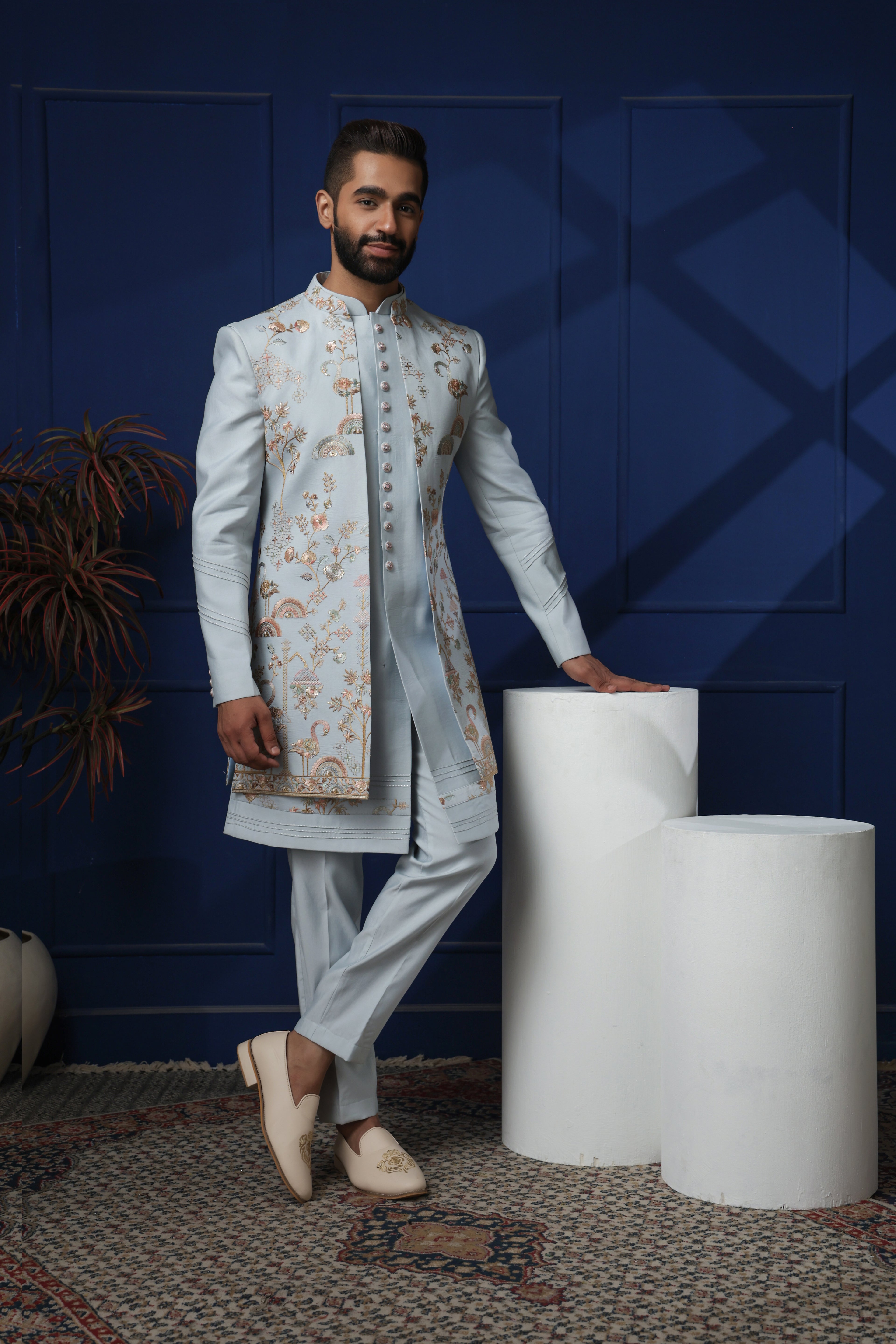 INDOWESTERN SHRUG SET