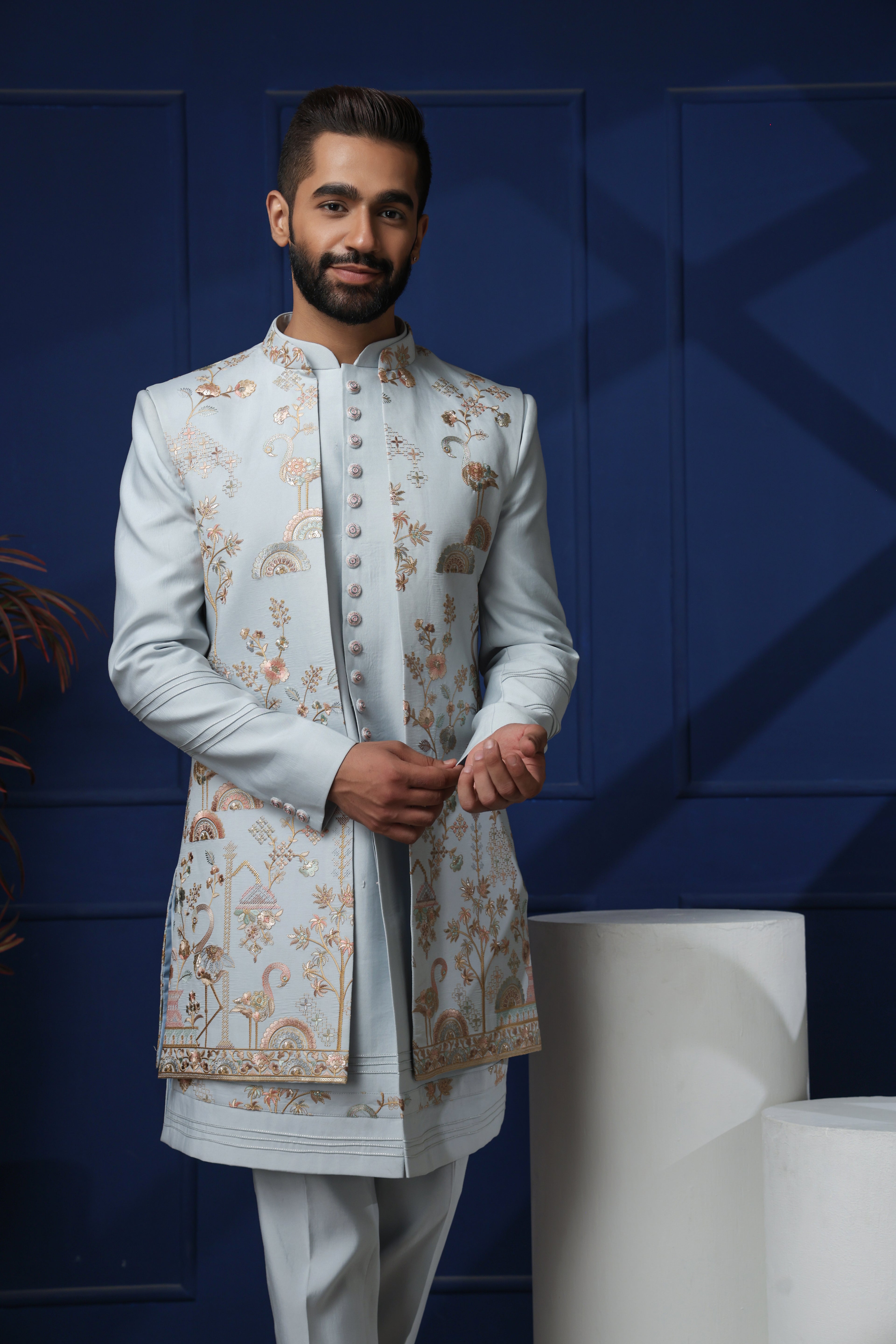 INDOWESTERN SHRUG SET