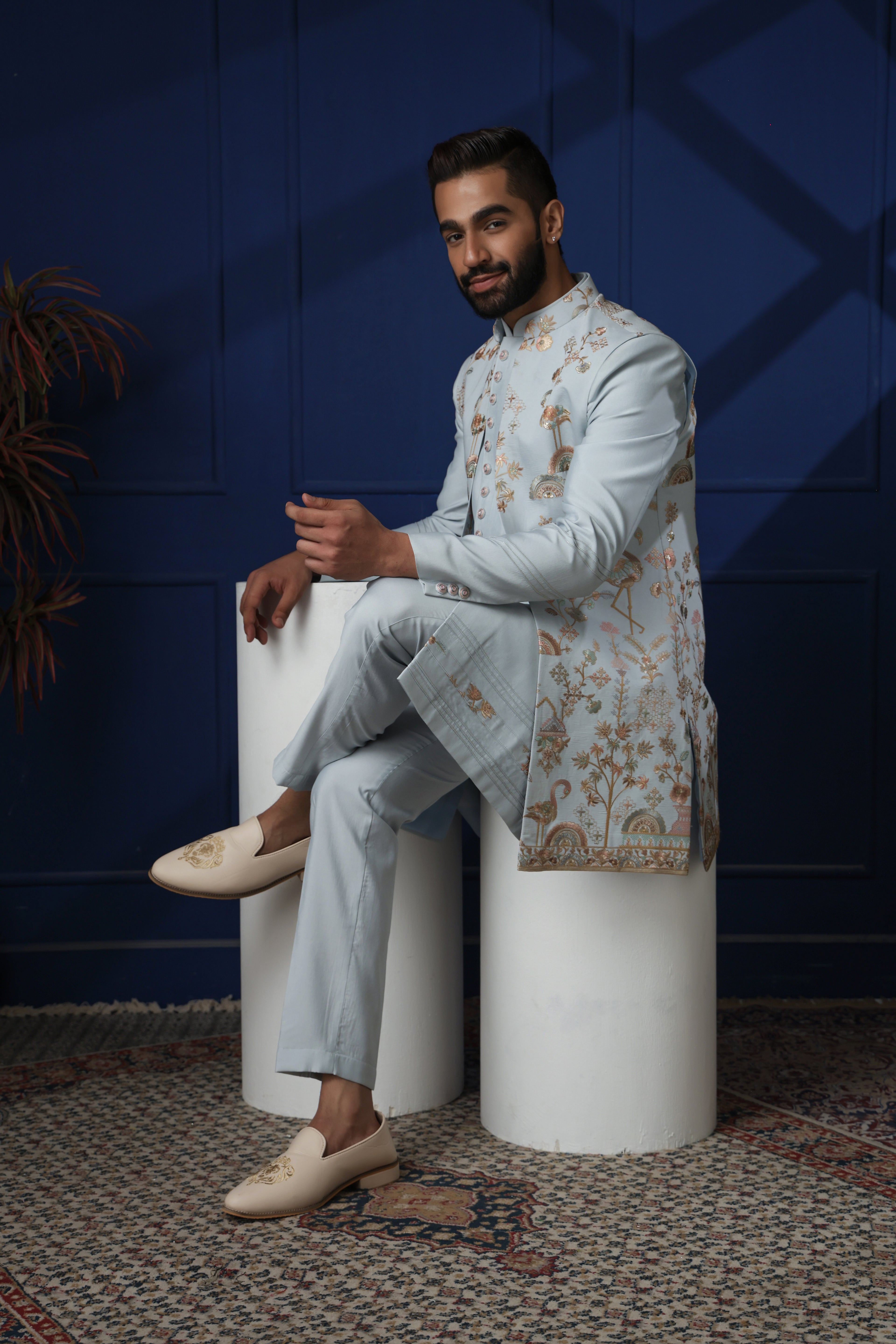 INDOWESTERN SHRUG SET