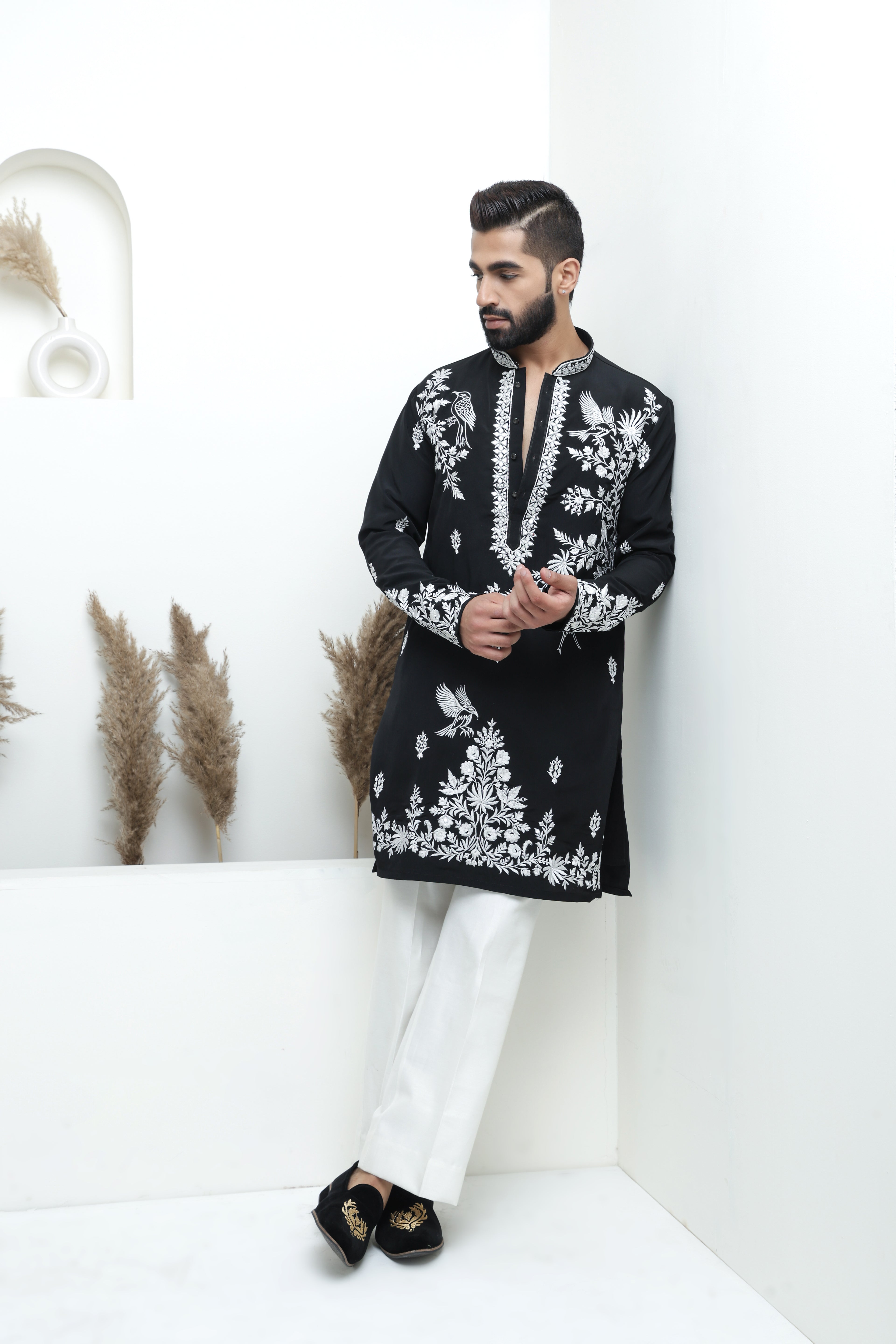 Black Kurta